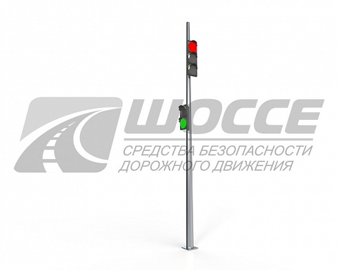 Светофорные колонки и опоры для светофоров транспортные и пешеходные