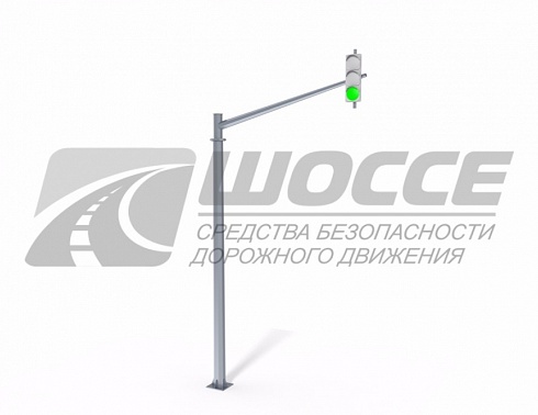 Опора ОГСГ-6,0-8,0 для дорожных знаков и светофоров